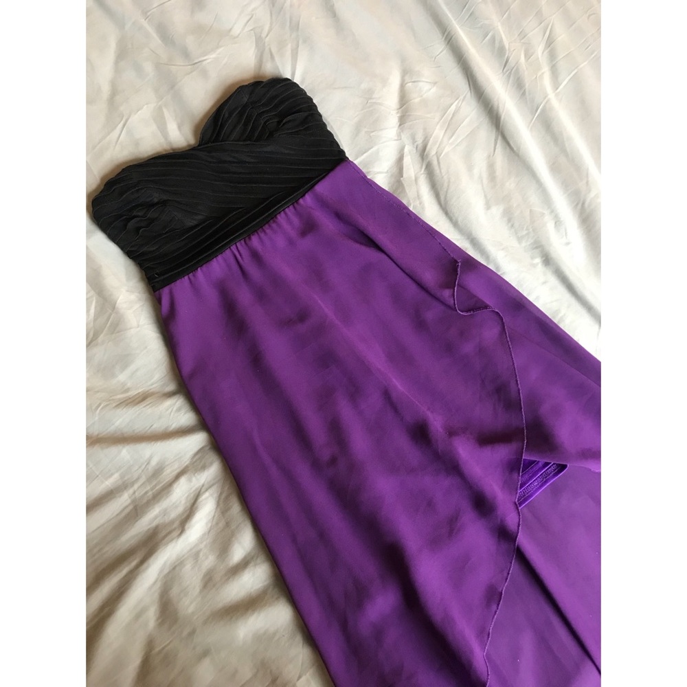 (Charlotte Ruse) Strapless high-low dress